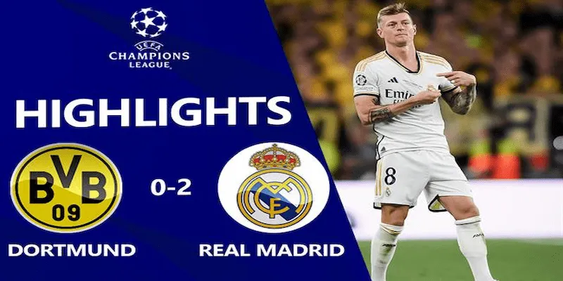 Dortmund đấu với Real Madrid Phong độ gần đây của hai đội